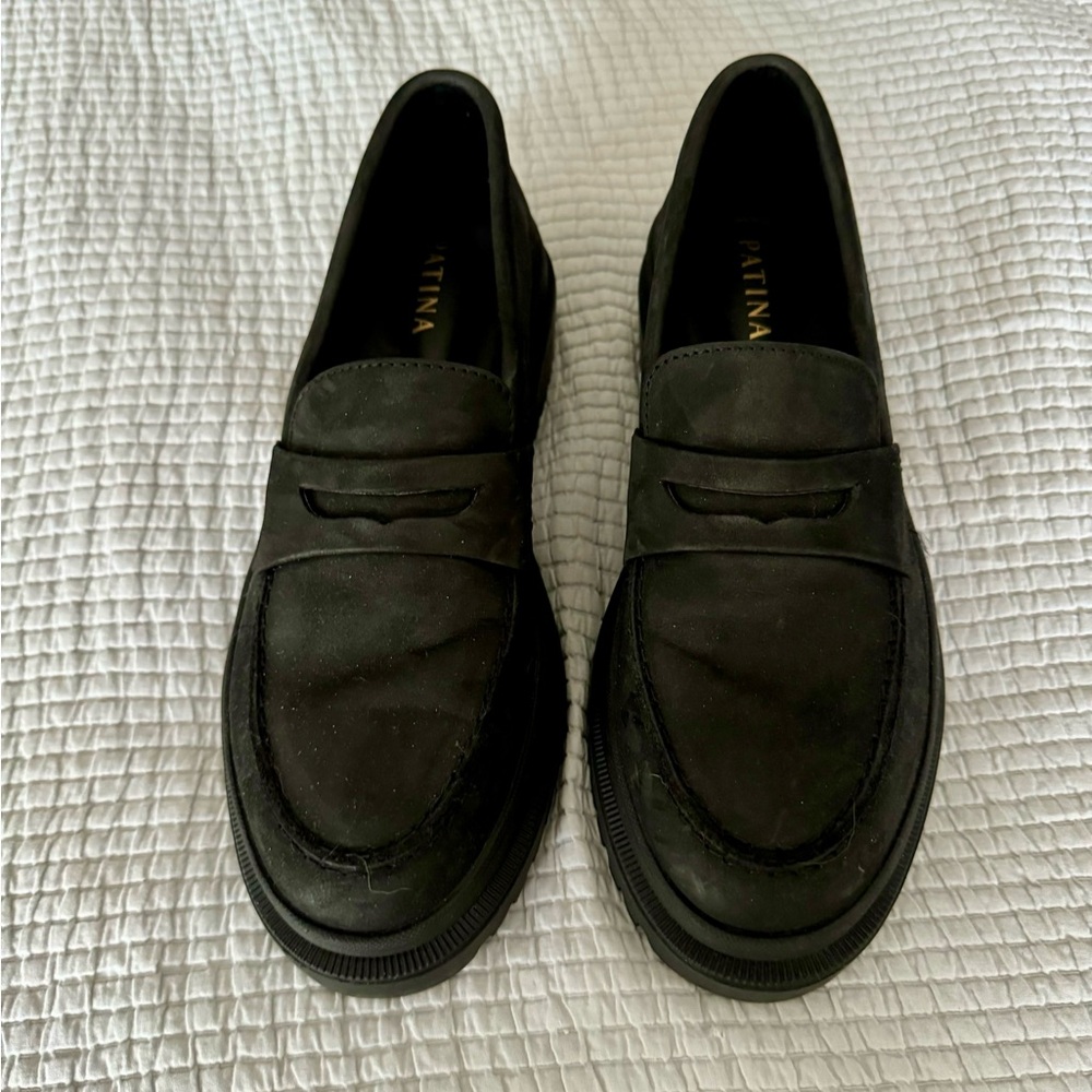 Portland Leather Goods Patina Zoe Chunky Loafers